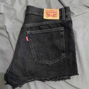 501 Levi’s High Waisted Shorts
